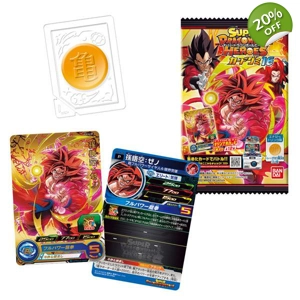 Bandai Dragon Ball Super Heroes Card and Gummi Candy 10g Pack