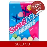 SweeTarts Conversation Hearts - Candy Heart Sweets - 43g Box