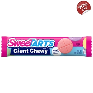 Sweetarts Giant Chewy Candy - Sweet Tart Candies - 1.35oz - 38g 4 Pack