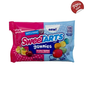 SweeTarts Gummies Fruity Splitz - Soft Tangy Gummy Sweets - 85g Bag