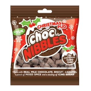 Sweet Dreams Christmas Pud Nobbly Choc Nibbles Milk Chocolate - 150g