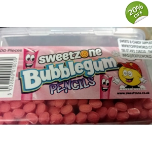 SweetZone Bubblegum Pencils