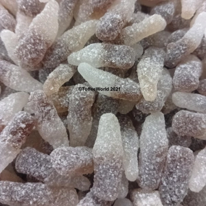 SweetZone Fizzy Cola Bottles - Mini Gummy Vegan Sweets