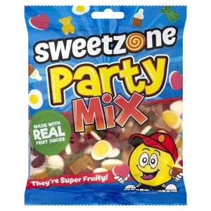 Sweetzone Party Mix 180g Bag - Gummy Jelly Sweets