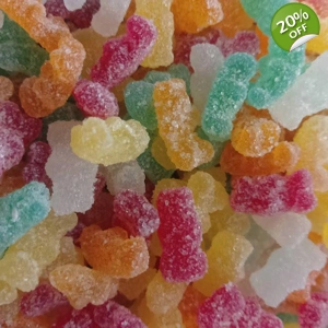 Sweetzone Fizzy Bears - Mini Gummy Vegan Sweets