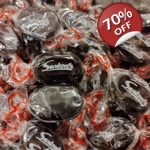 Swizzels Crystal Liquorice Drops - Boiled Wrapped Sweets