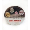Swizzels Limited Edition Love Hearts Tin with 100g of Fizzy Sweets