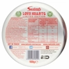 Swizzels Limited Edition Love Hearts Tin with 100g of Fizzy Sweets