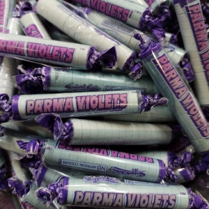 Swizzels Parma Violets Mini Packs - Little Rolls Candy Sweets