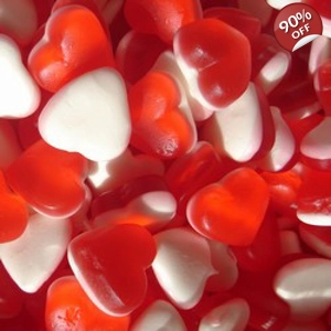 Haribo Heart Throbs | Love Hearts Gummy Foam Jelly Sweets