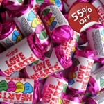 Swizzels Mini Love Hearts Rolls - Candy Sweets