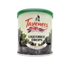 Taveners Liquorice Drops - 200g Travel Tin Tub