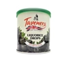 Taveners Liquorice Drops - 200g Travel Tin Tub