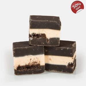 Oreo Cookie and Cream Flavour Fudge - The Fudge Factory