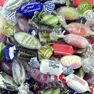 Sugar Free Boiled and Toffee Assortment - Mixed Sweets