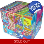 Tom and Jerry Candy Sticks Sweets 72 Pack Wholesale Box