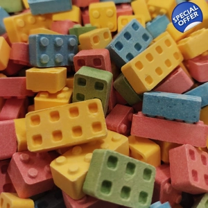 Tootsie Candy Blox - Edible Candy Bricks Building Blocks