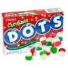 Tootsie Christmas Dots - Cherry - Lime - Vanilla Gumdrops - 170g Box