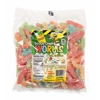 Toxic Waste Worms - Sour and Chewy Jelly Gummy Worm Sweets