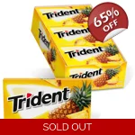 Trident Gum Pineapple Twist - Sugar Free Chewing-Gum 14 Sticks Pack