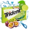 Trident Lime Passionfruit Twist Sugar-Free Chewing Gum 14 Sticks Pack