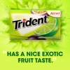 Trident Lime Passionfruit Twist Sugar-Free Chewing Gum 14 Sticks Pack