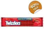 Twizzlers Strawberry Twists Extra Long Candy - 708g Giant Pack Twizzlers Strawberry Twists Extra Long Candy - 708g Giant Pack