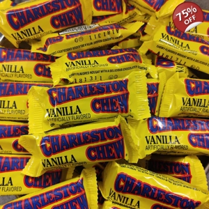Vanilla Charleston Chew Miniatures - Minis American Mini Nougat Chews