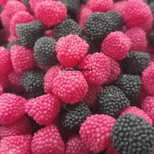 Vidal Black & Raspberry Berries - Blackberries and Raspberries Domes
