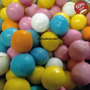 Vidal Bubble Gum Balls - Coloured Bubblegums