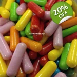 Vidal Fruits Chalks Bubblegum - Torpedoes Chewing Bubble Gum