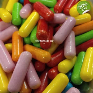 Vidal Fruits Chalks Bubblegum - Torpedoes Chewing Bubble Gum