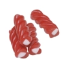 Vidal Strawberry Twist Screws - Red Cable Bites Fruit Liquorice Sweets