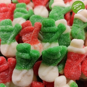 Vidal Gummi Snowmen - Fruity Gummy Jelly Snowman Sweets