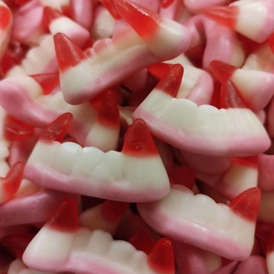 Vidal Jelly Vampire Teeth - Dracula Fangs Halloween Sweets