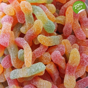Vidal Sour Worms - Jelly Worm Sweets