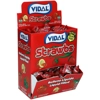 Vidal Strawbs Bubble Gum - Liquid Filled Strawberry Bubblegum