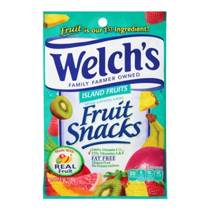 Welch's Fruit Snacks Island Fruits - 142g Bag - Welchs