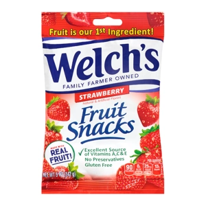 Welch's Fruit Snacks Strawberry - 142g Welchs