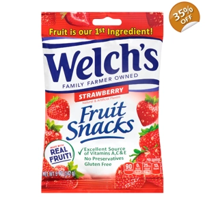 Welch's Fruit Snacks Strawberry - 142g Welchs