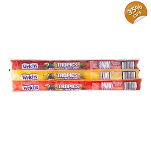 Welch's Giant Freeze Pops Tropics Flavours Big Ice Freezer Pop 157g