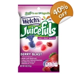 Welch's Juicefuls Juicy Fruit Snacks Berry Blast Flavours - 113g Bag