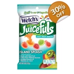 Welch's Juicefuls Juicy Fruit Snacks Island Splash - 113g Bag
