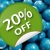 Zed Candy Blue Raspberry Gumballs - Bubble Gum B..
