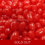 Zed Candy CHERRY Flavour Jelly Beans - Red Candy Sweets
