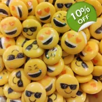 Zed Candy Emoji Bubblegum Buttons - Tutti Frutti Flavour Bubble Gums