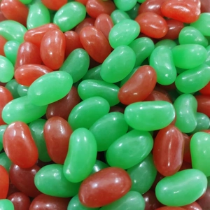 Zed Candy Watermelon and Cherry Jumbo Jelly Beans - Big Bean Sweets