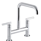 Kohler Purist Deck Mounted Bridge Mixe..