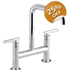 Kohler Purist Deck Mounted Bridge Mixe..