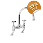 Lefroy Brooks Deck mounted Bridge Mixe..